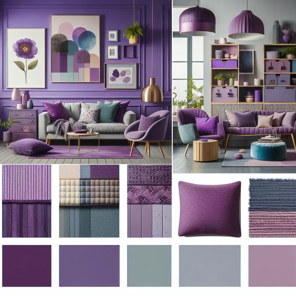 Welke kleur past bij paars interieur? Ontdek de beste combinaties!