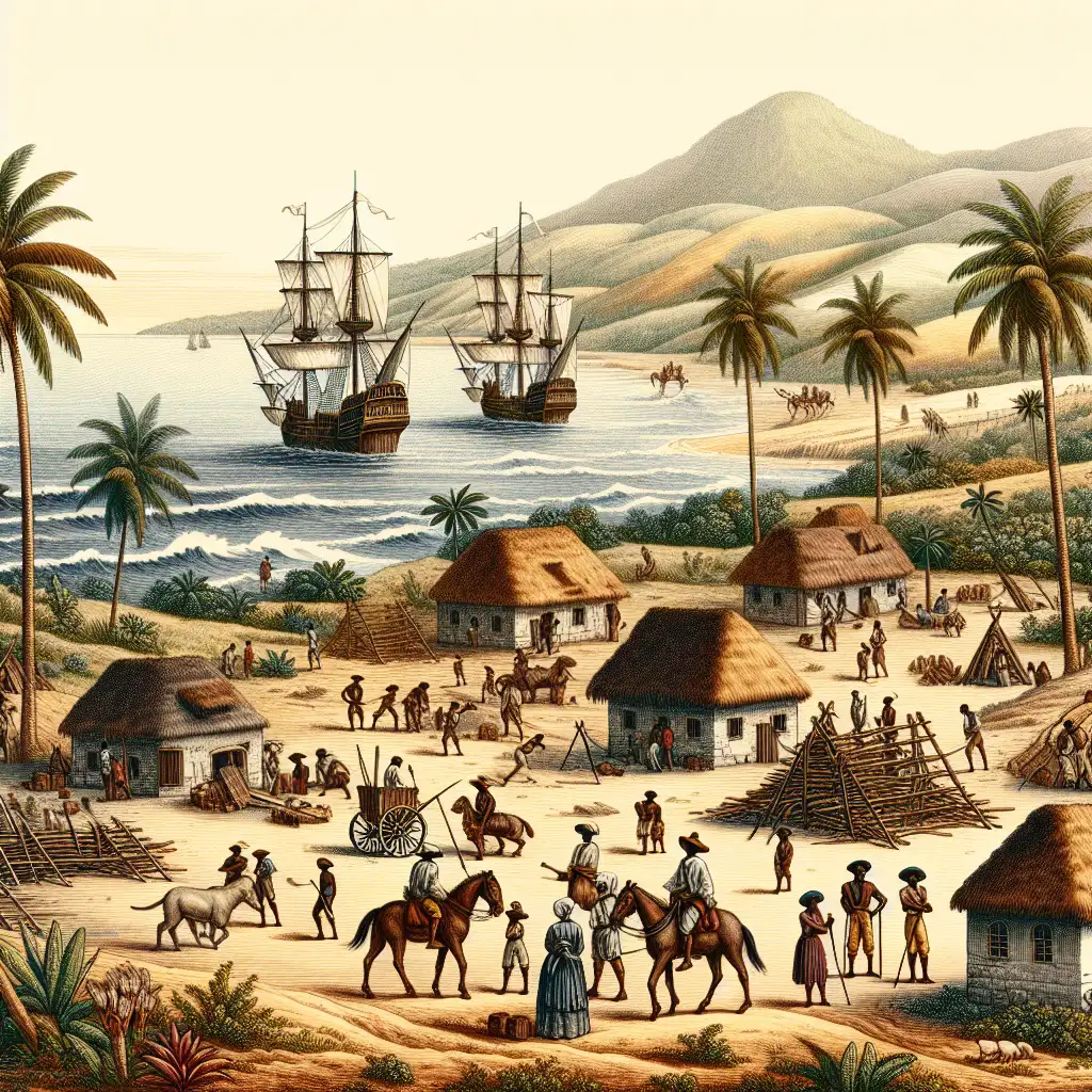 Welke kolonie stichtte Portugal aan de westkust van Afrika?