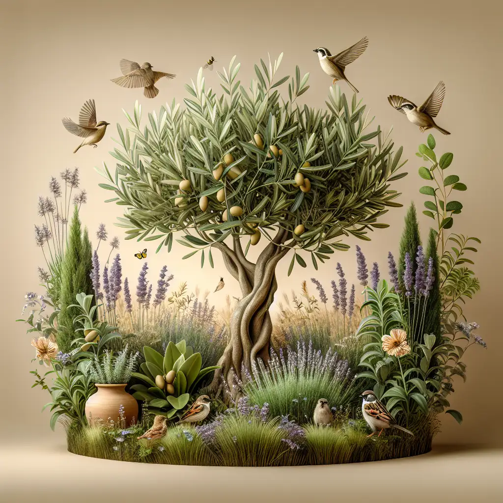 Welke planten bij olijfboom? Ontdek de beste combinaties!