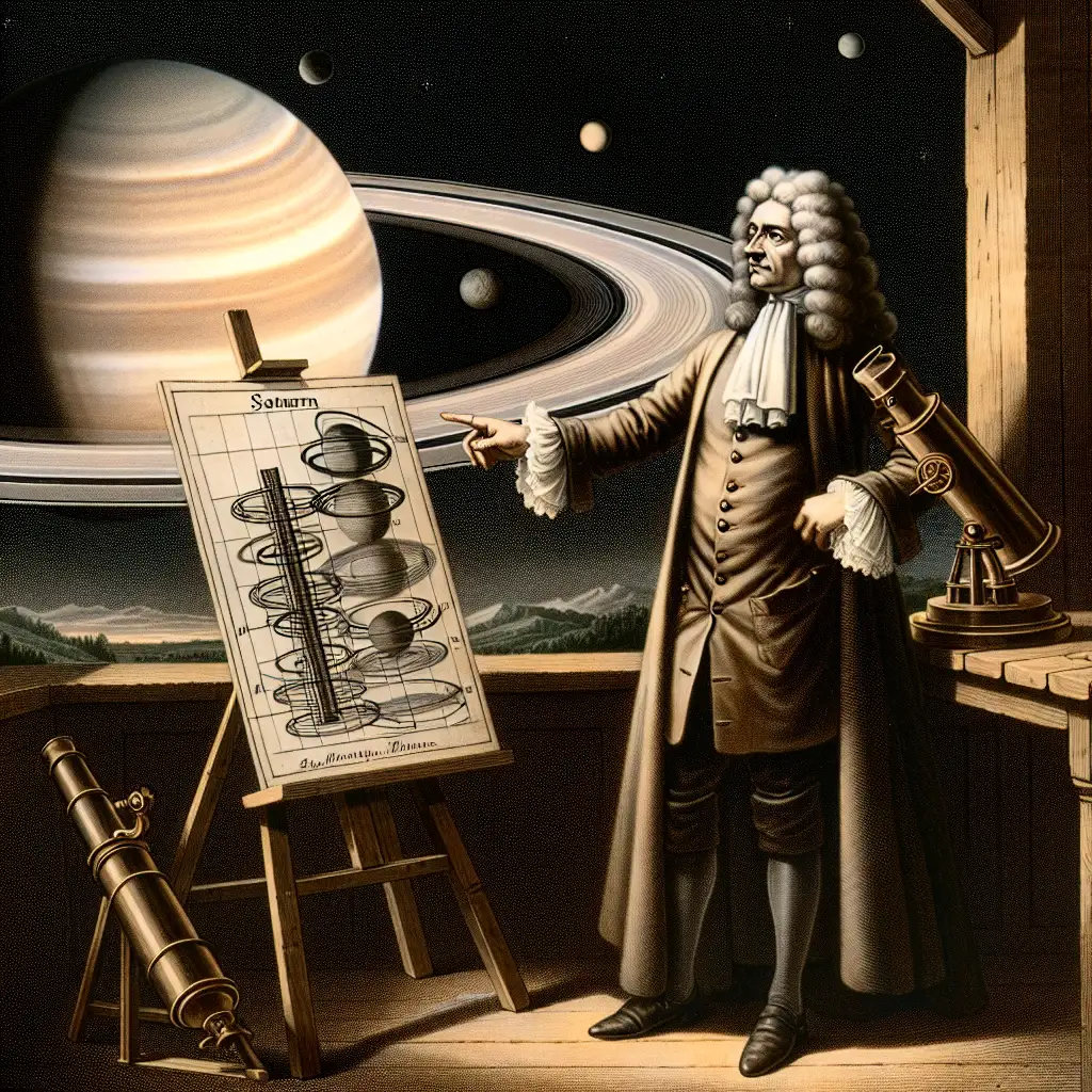 Wie ontdekte de ringen van Saturnus, Christiaan Huygens?