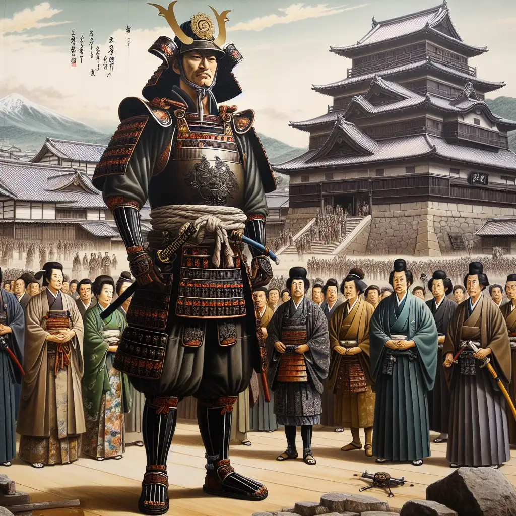 Wie vestigde het Tokugawa-shogunaat in Edo?
