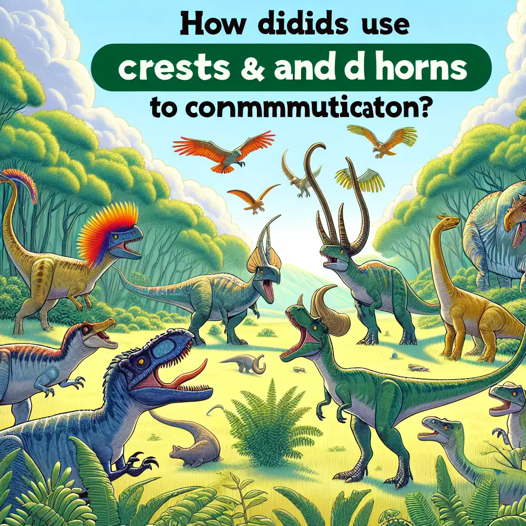 Hoe gebruikten dinosaurussen kammen en hoorns om te communiceren?