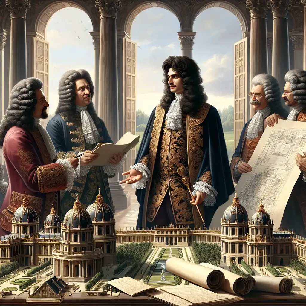 Hoe haalde Lodewijk XIV geld op voor zijn projecten?