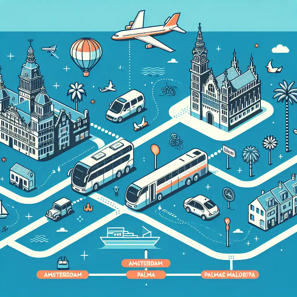 Hoe lang is het vanaf Amsterdam met de bus of trein naar Palma de Mallorca? Ontdek het hier!