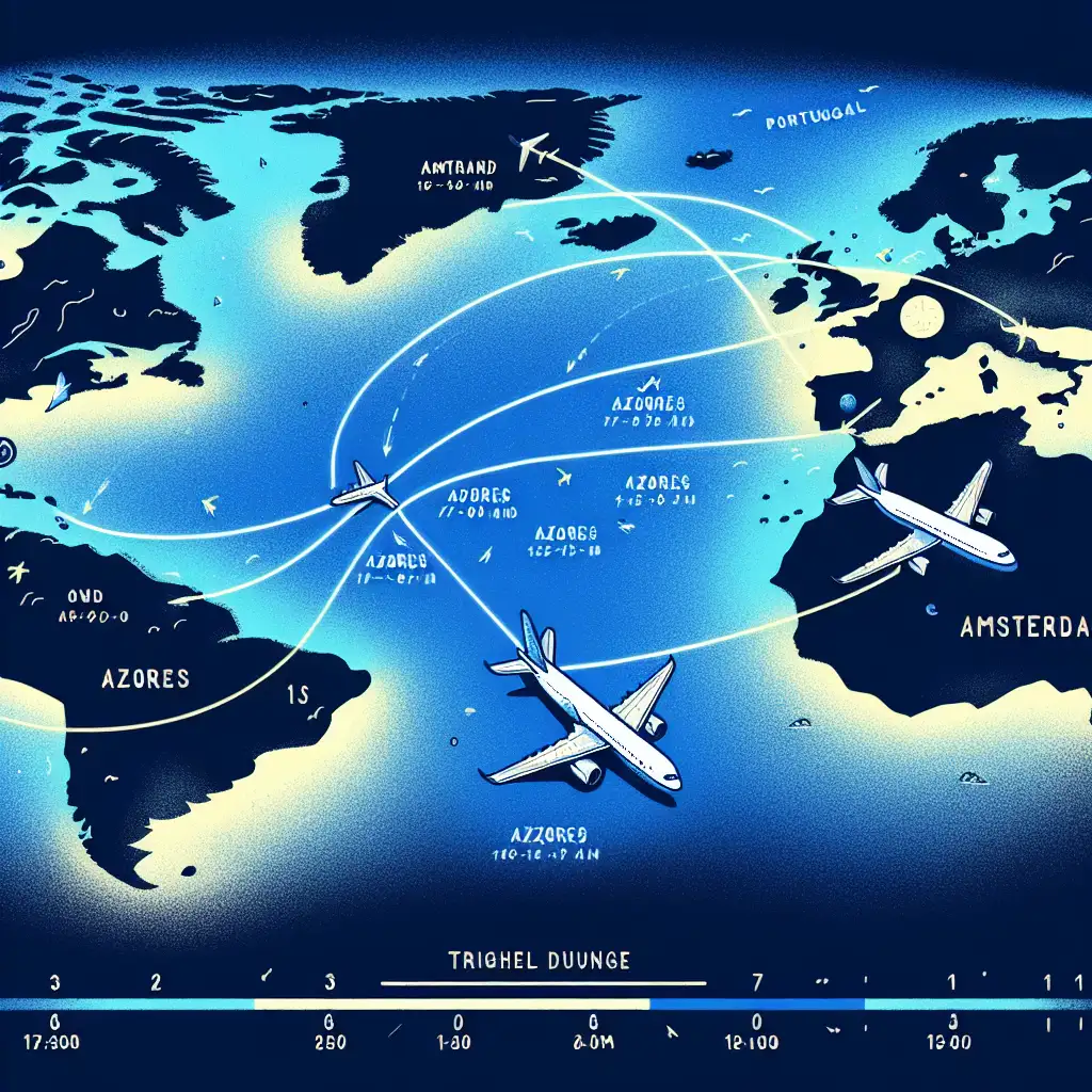 Hoe lang vlieg je van Amsterdam naar Azoren (Portugal)? Ontdek het!