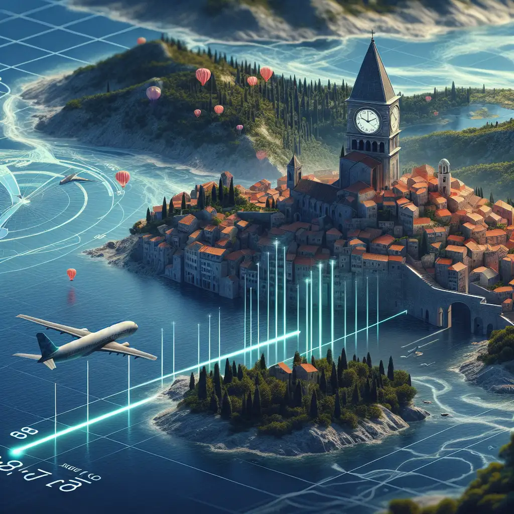 Hoe lang vlieg je van Amsterdam naar Istrië (Kroatië)? Ontdek het!