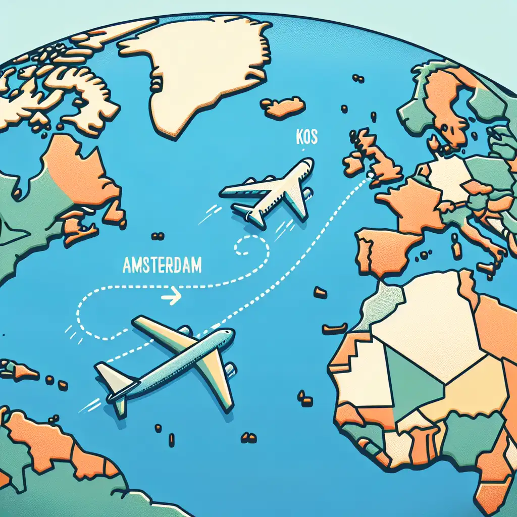 Hoe lang vlieg je van Amsterdam naar Kos (Griekenland)? Ontdek het nu!