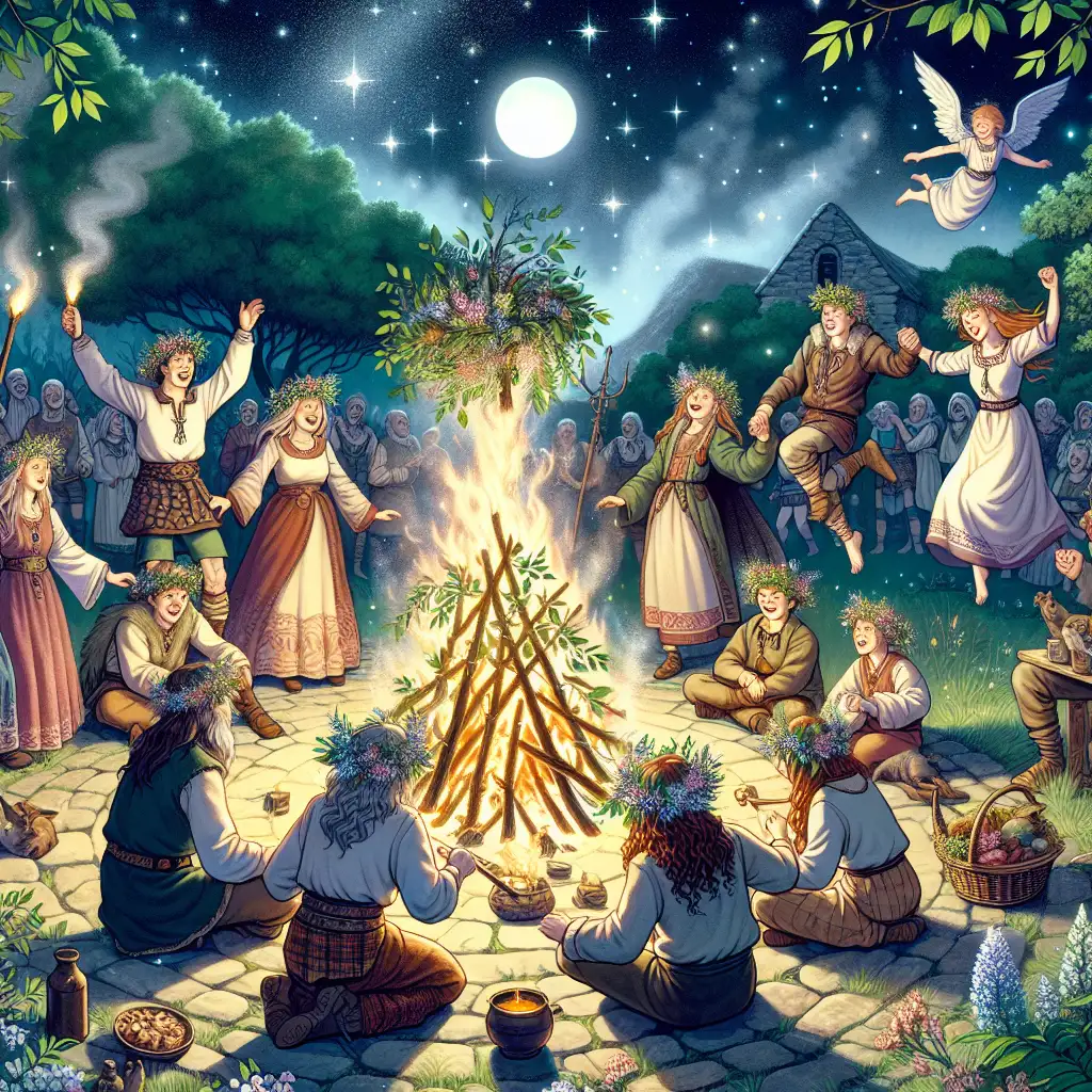 Hoe vierden de Kelten het feest van Beltane?