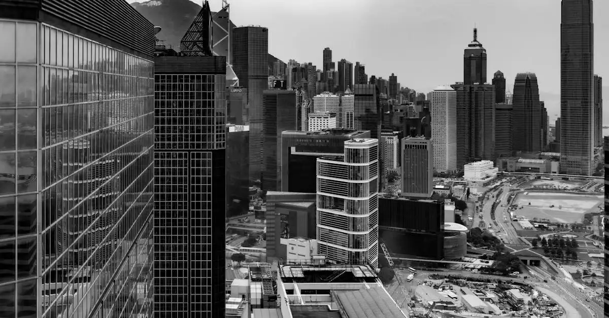 Is de Nina Tower echt in Hong Kong, China gevestigd?