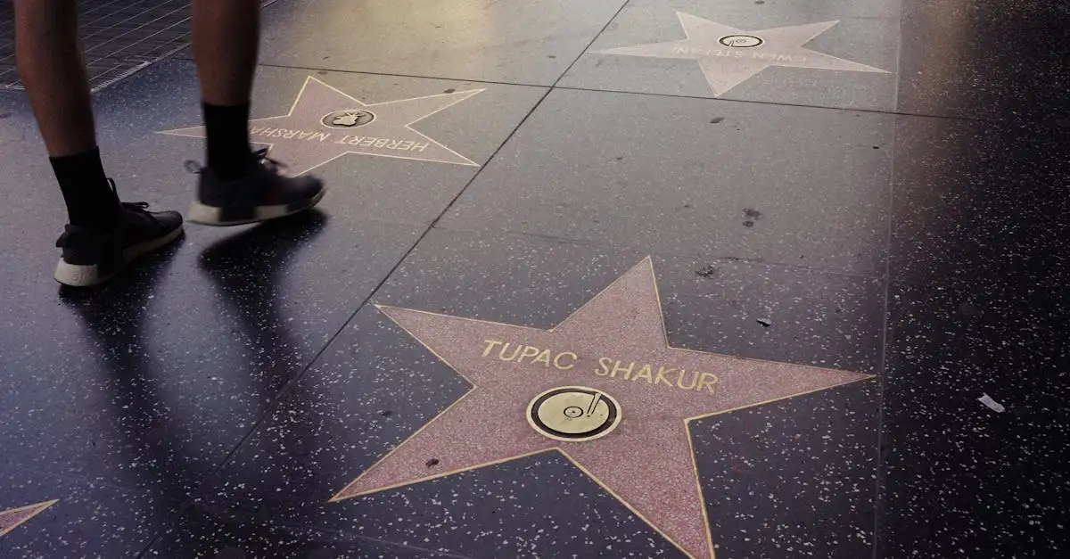 Waar vind je de Hollywood Walk of Fame in Amerika?