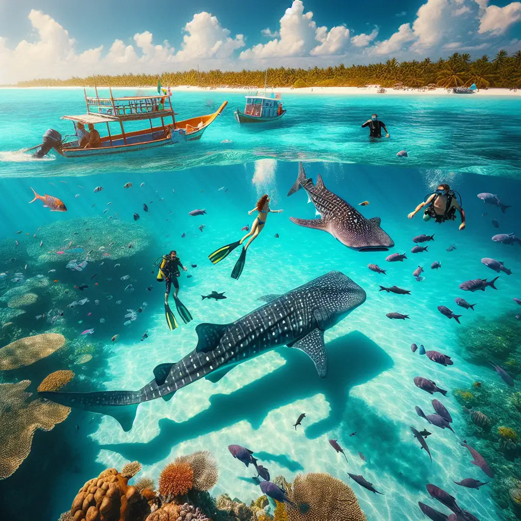 Waar zwemmen met walvishaaien in Isla Mujeres, Mexico?