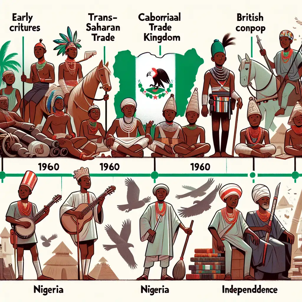 Wat is de beknopte geschiedenis van Nigeria?