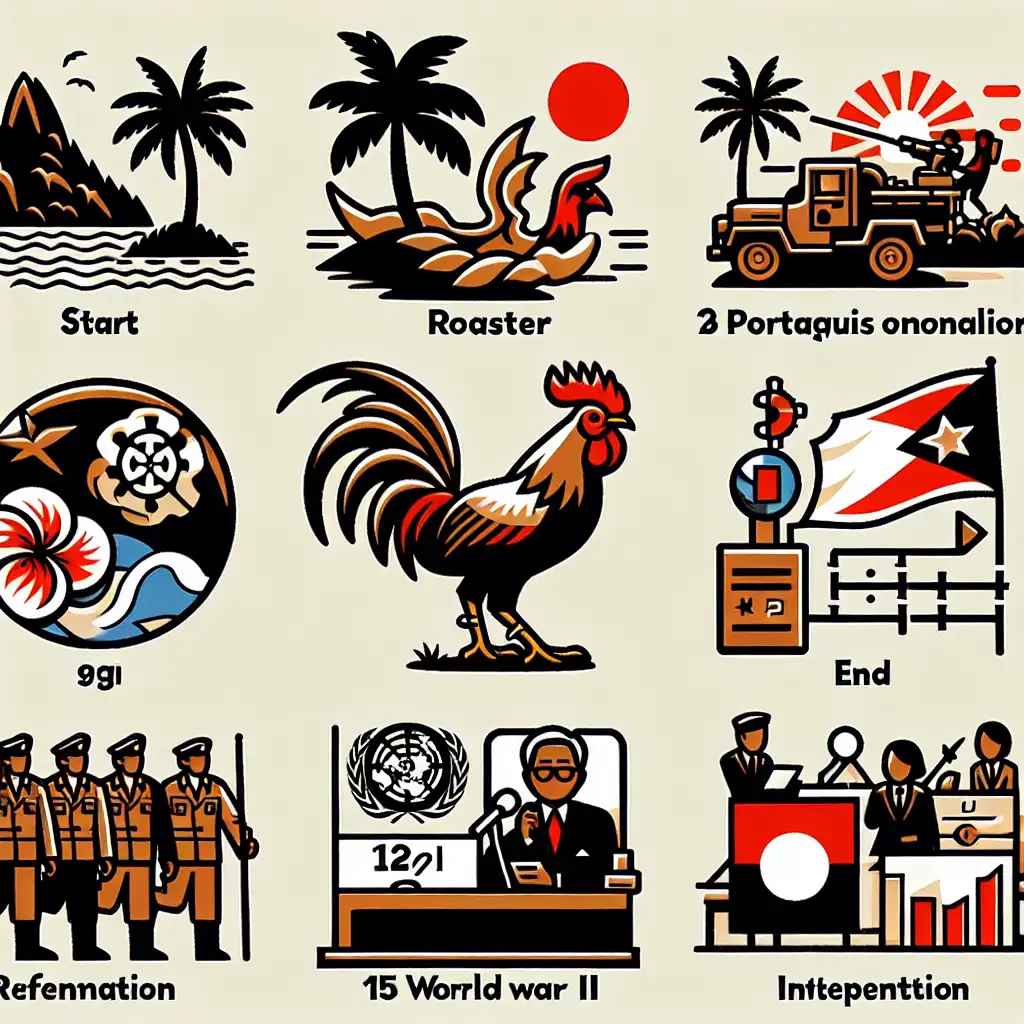 Wat is de beknopte geschiedenis van Oost-Timor?