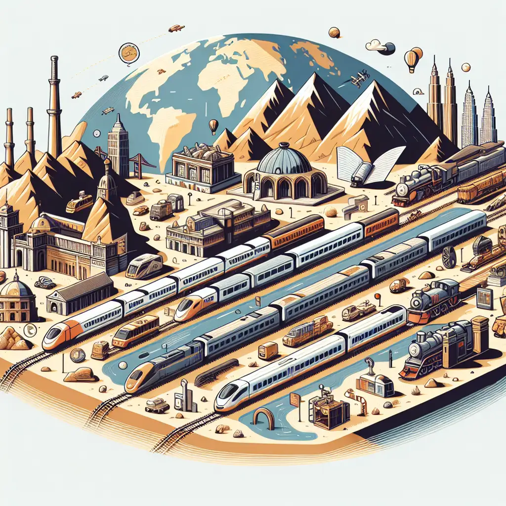Wat zijn de langste treinpassagiersroutes ter wereld?
