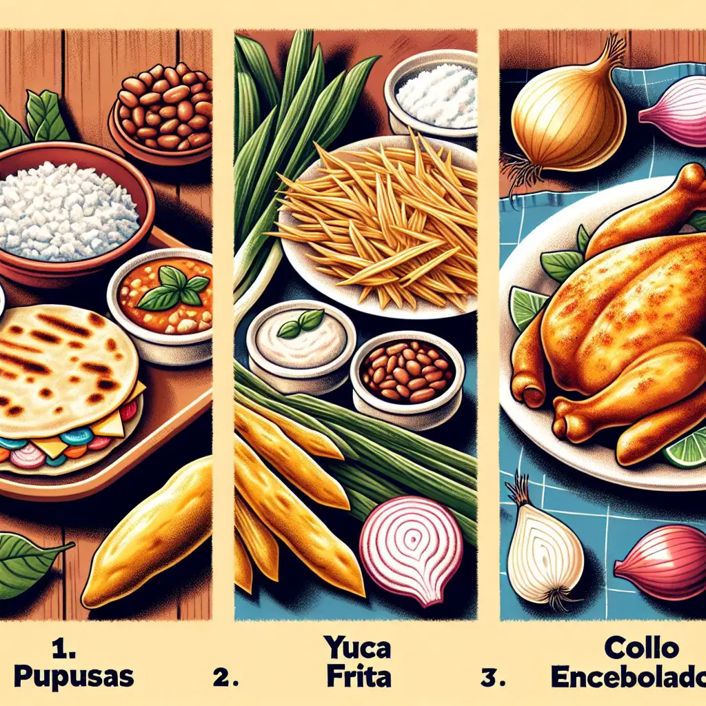 Wat zijn de top 3 culinaire specialiteiten in El Salvador?