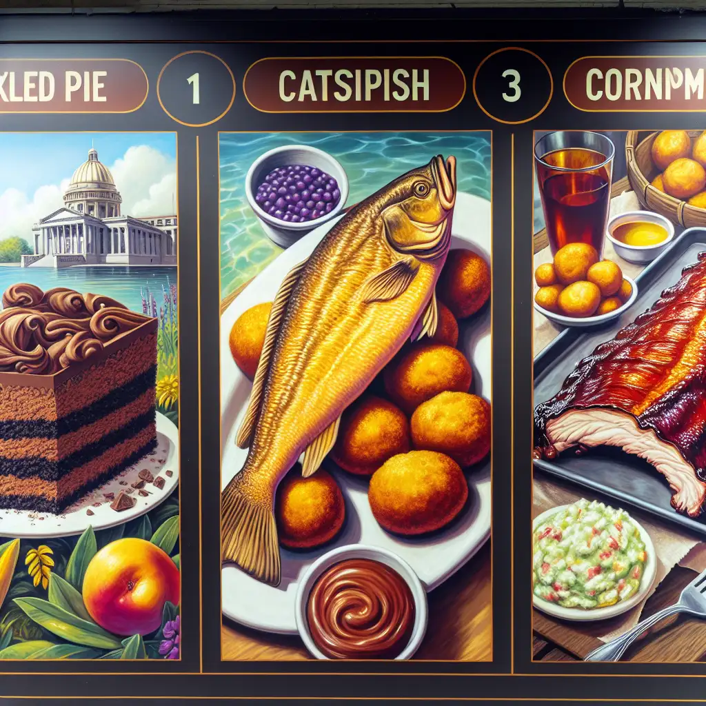Wat zijn de top 3 culinaire specialiteiten in Mississippi?