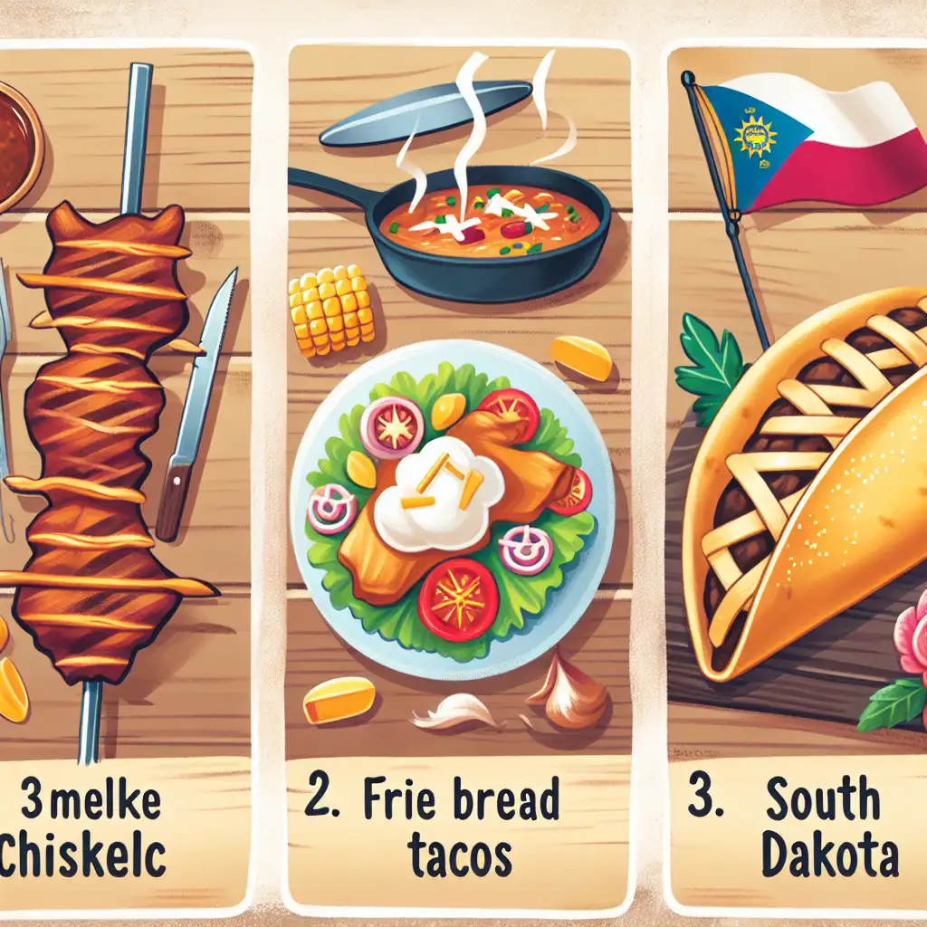 Wat zijn de top 3 culinaire specialiteiten in South Dakota?