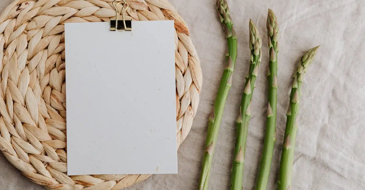 Welke groente bij asperges? Ontdek de beste combinaties!