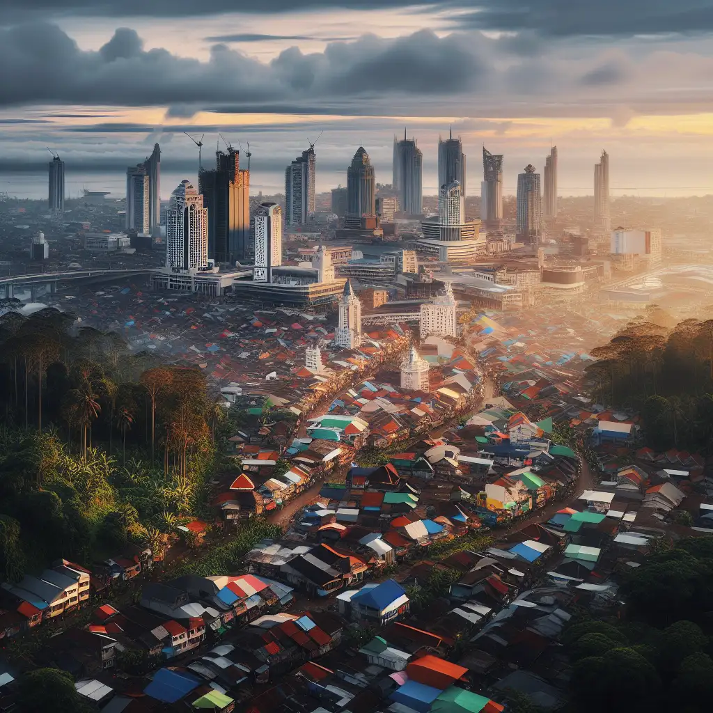Welke Indonesische stad staat bekend om kruidnagelplantages?