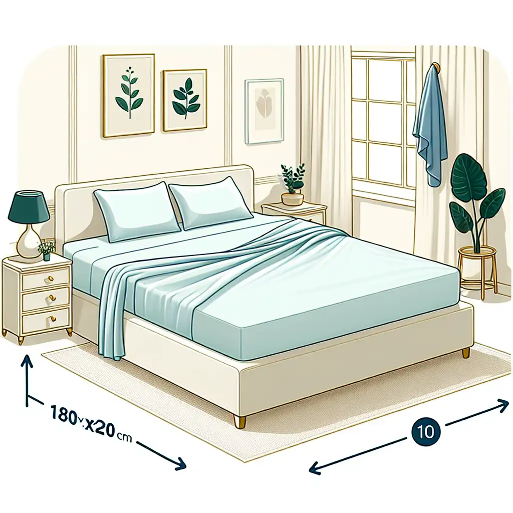 Welke maat hoeslaken bij bed 180x200? Ontdek het hier!