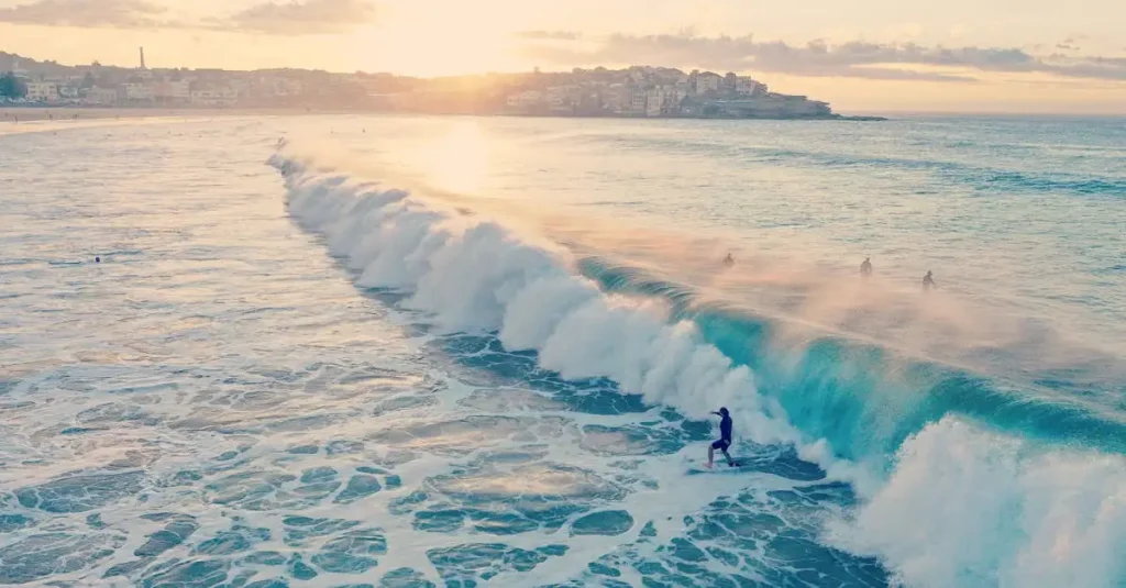Welke stad in Australië heeft het beroemde Bondi Beach?