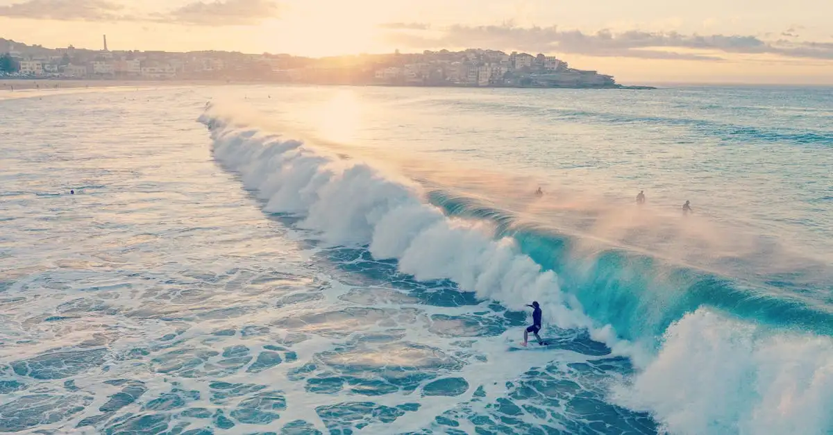 Welke stad in Australië heeft het beroemde Bondi Beach?