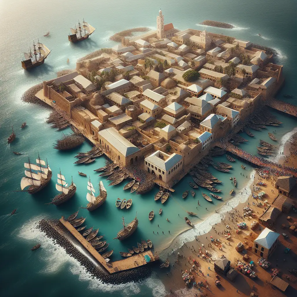 Welke stad in Senegal was cruciaal voor Franse kolonisatie?
