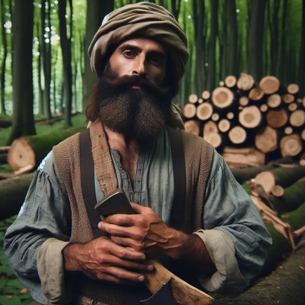 Wie is de kunstenaar van Het Portret van een Houthakker?