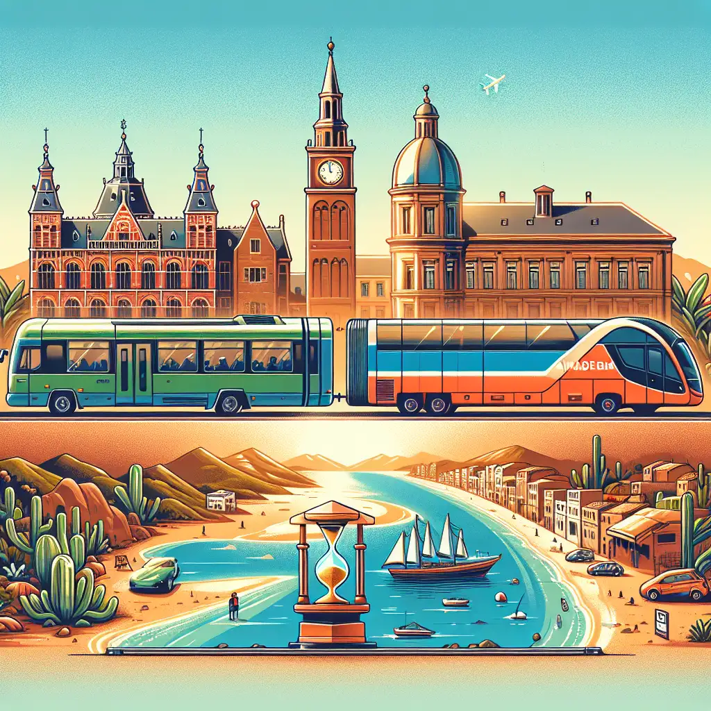 Hoe lang is het vanaf Amsterdam met de bus of trein naar Alghero? Ontdek het nu!