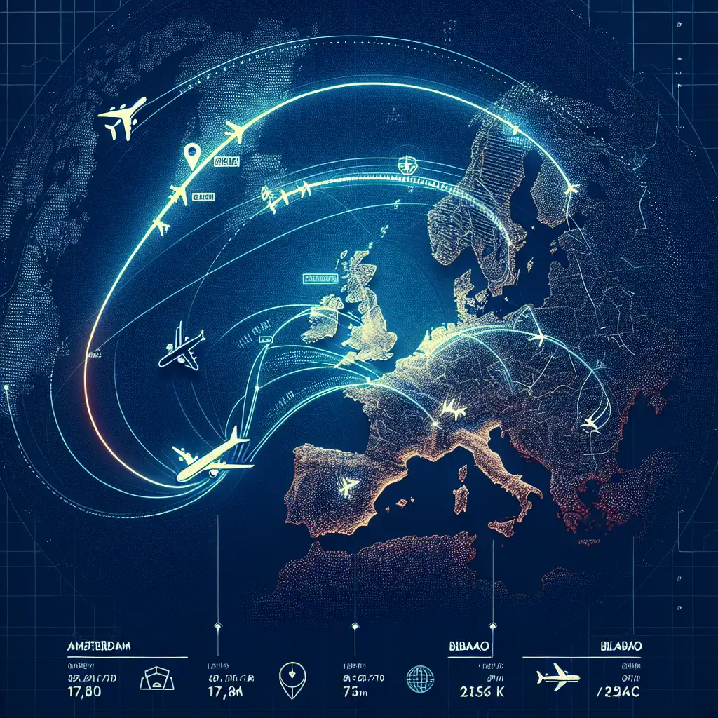 Hoe lang vlieg je van Amsterdam naar Bilbao Airport (BIO)? Ontdek het hier!