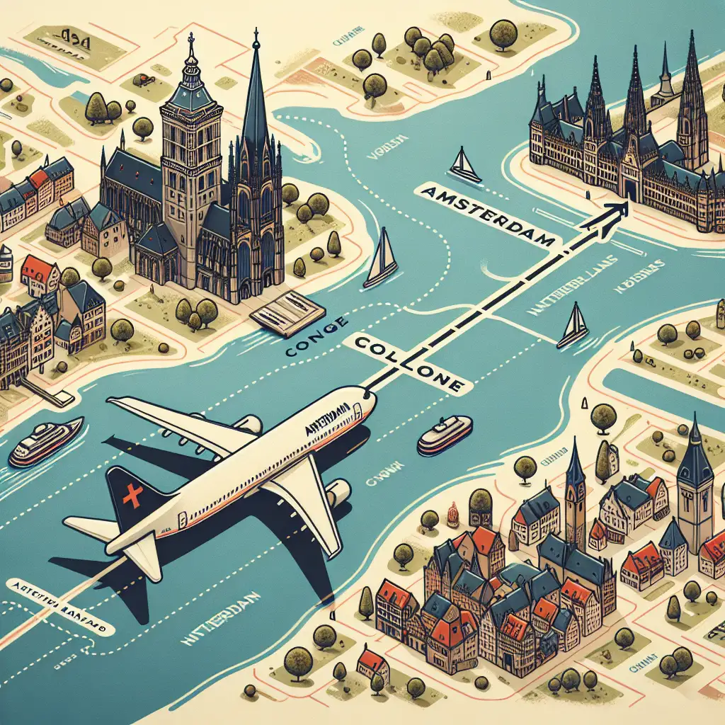 Hoe lang vlieg je van Amsterdam naar Keulen? Ontdek het nu!