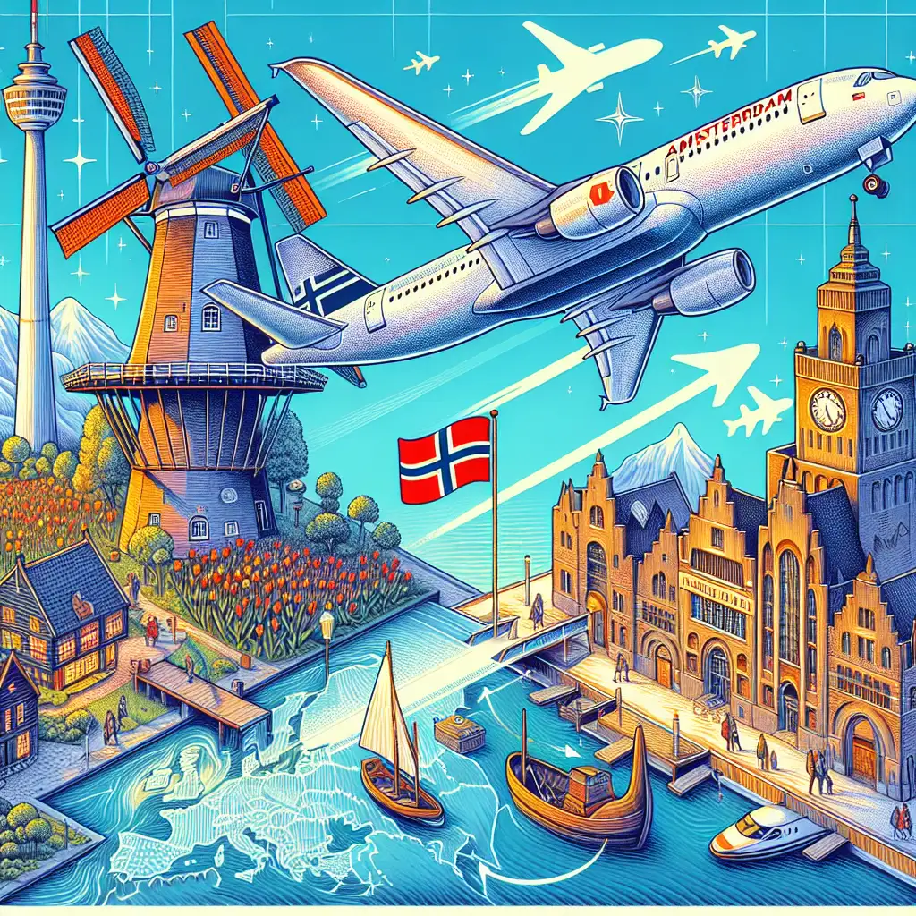 Hoe lang vlieg je van Amsterdam naar Oslo Airport, Gardermoen (OSL)? Ontdek het hier!