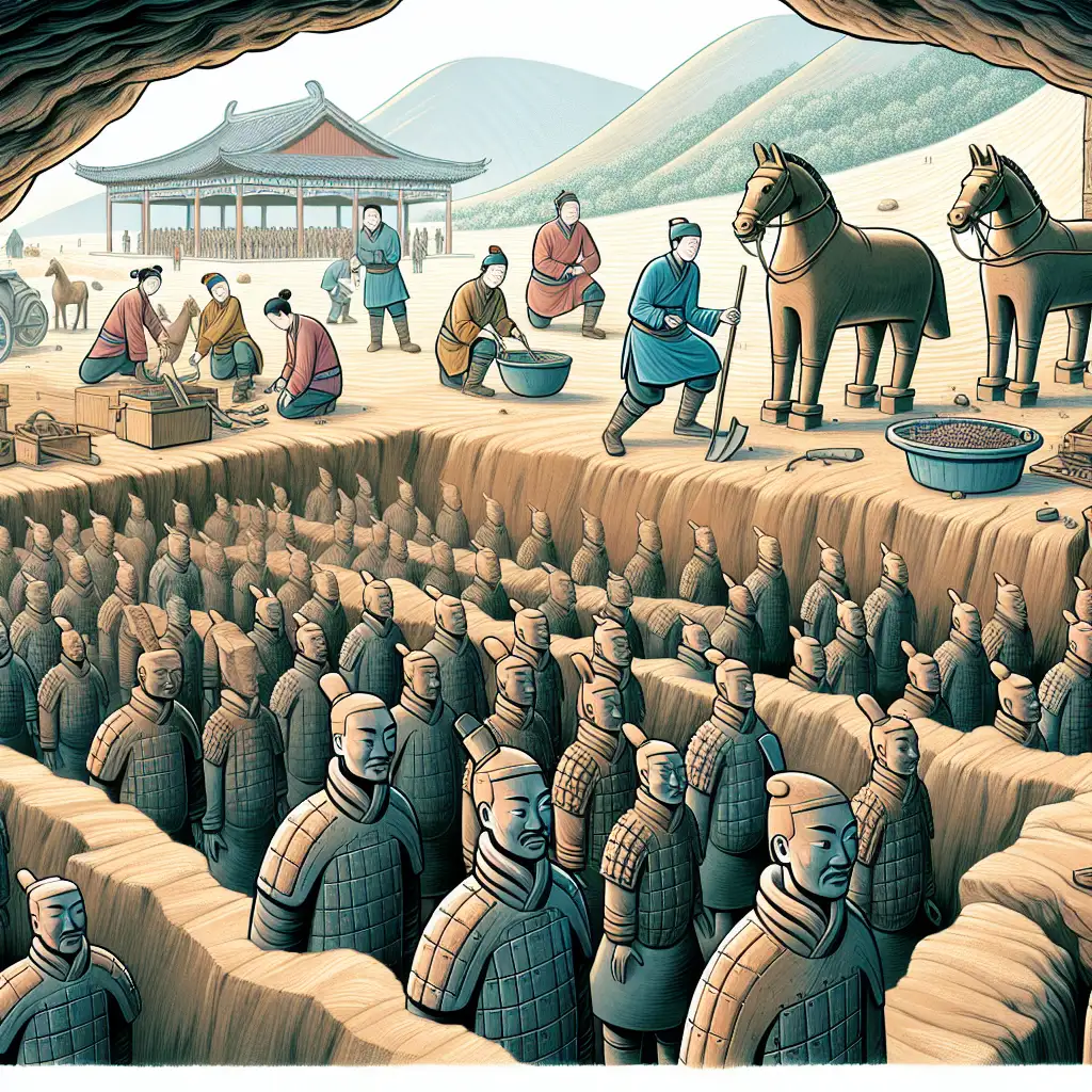 Hoe werd het Terracottaleger ontdekt en wat is het verhaal?