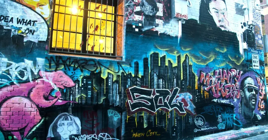 Waarom is Melbourne beroemd om zijn street art?