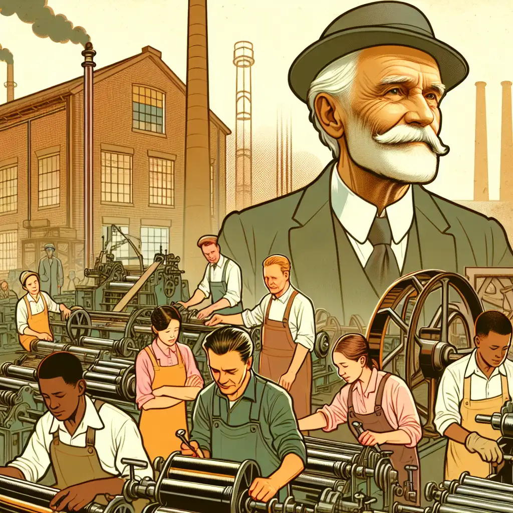 Waarom waren fabrikanten ouder dan arbeiders in de industrie?