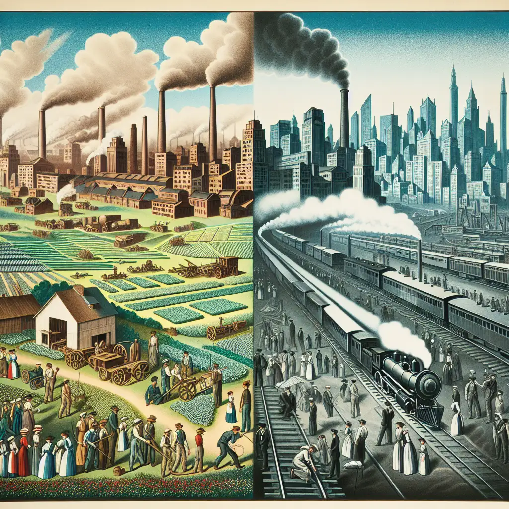 Waarom was de industrialisatie een belangrijke vooruitgang?
