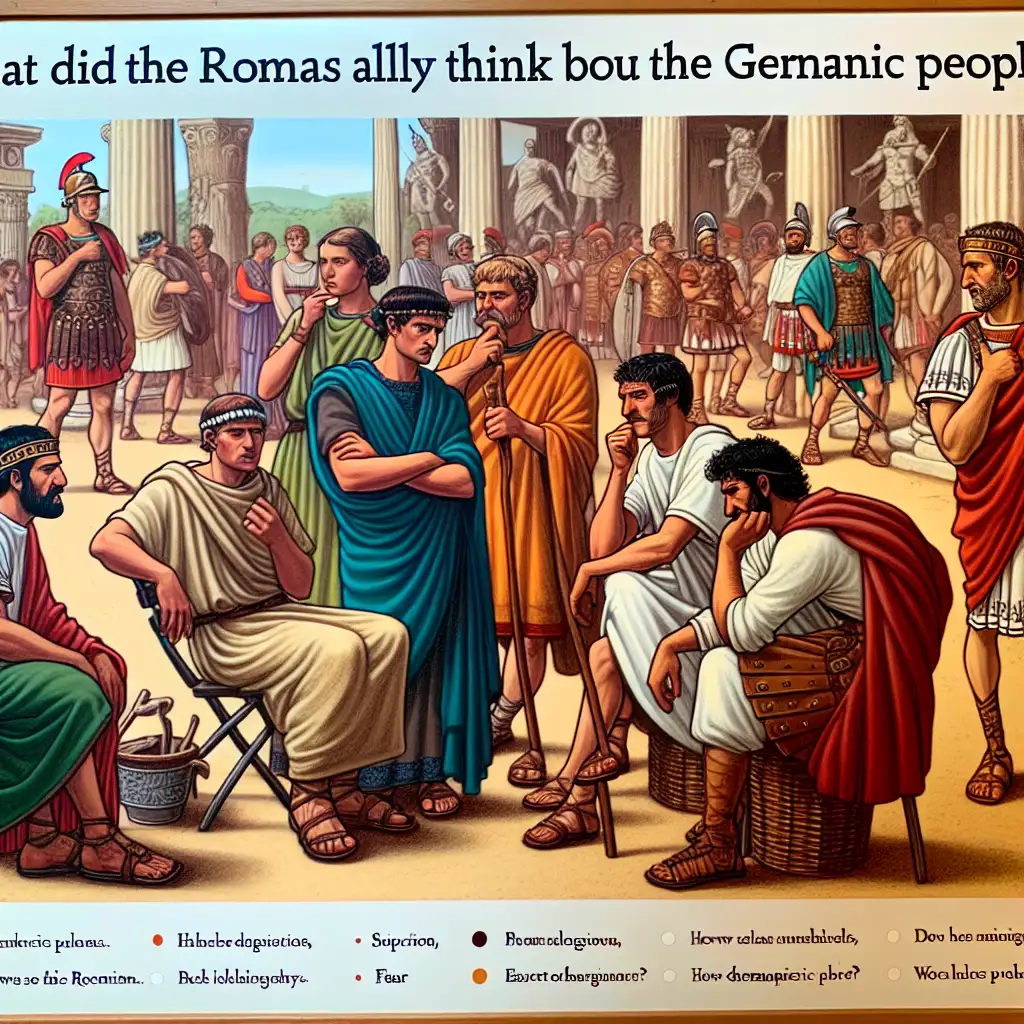 Wat dachten de Romeinen echt over de Germanen?