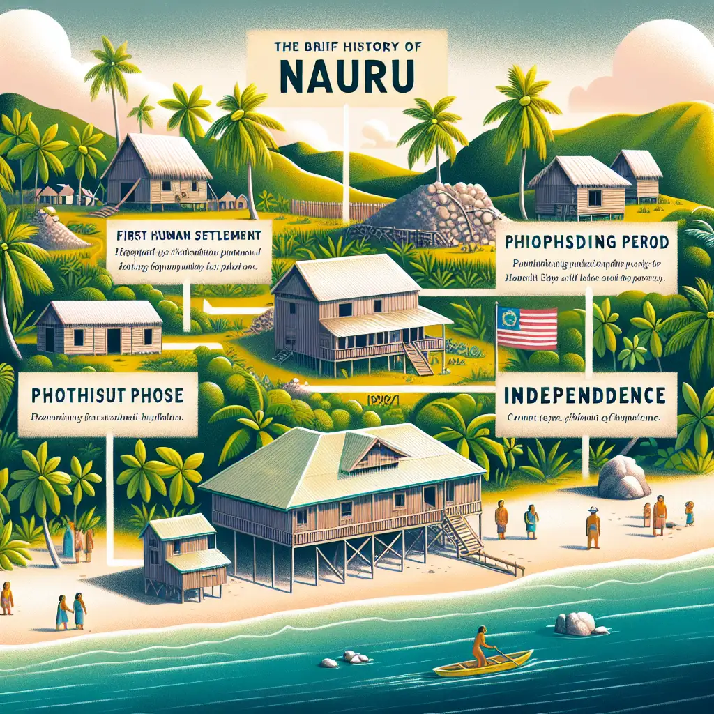 Wat is de beknopte geschiedenis van Nauru?