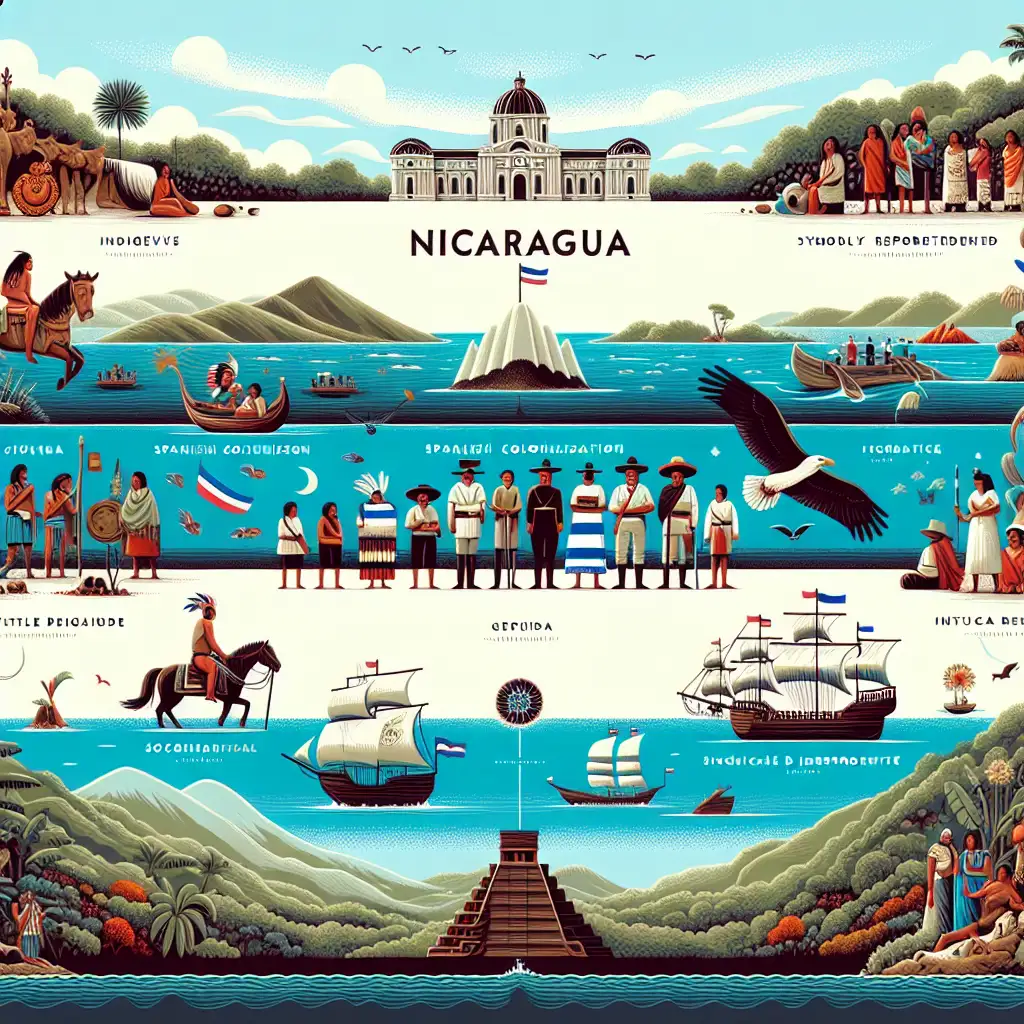 Wat is de beknopte geschiedenis van Nicaragua?
