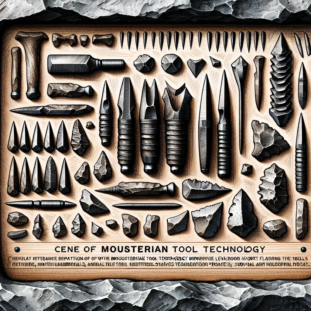 Wat is de betekenis van Mousteriaanse werktuigtechnologie?