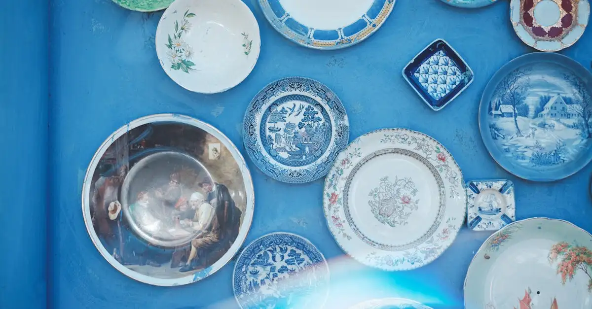Wat is de naam van het beroemde blauwe porselein uit China?
