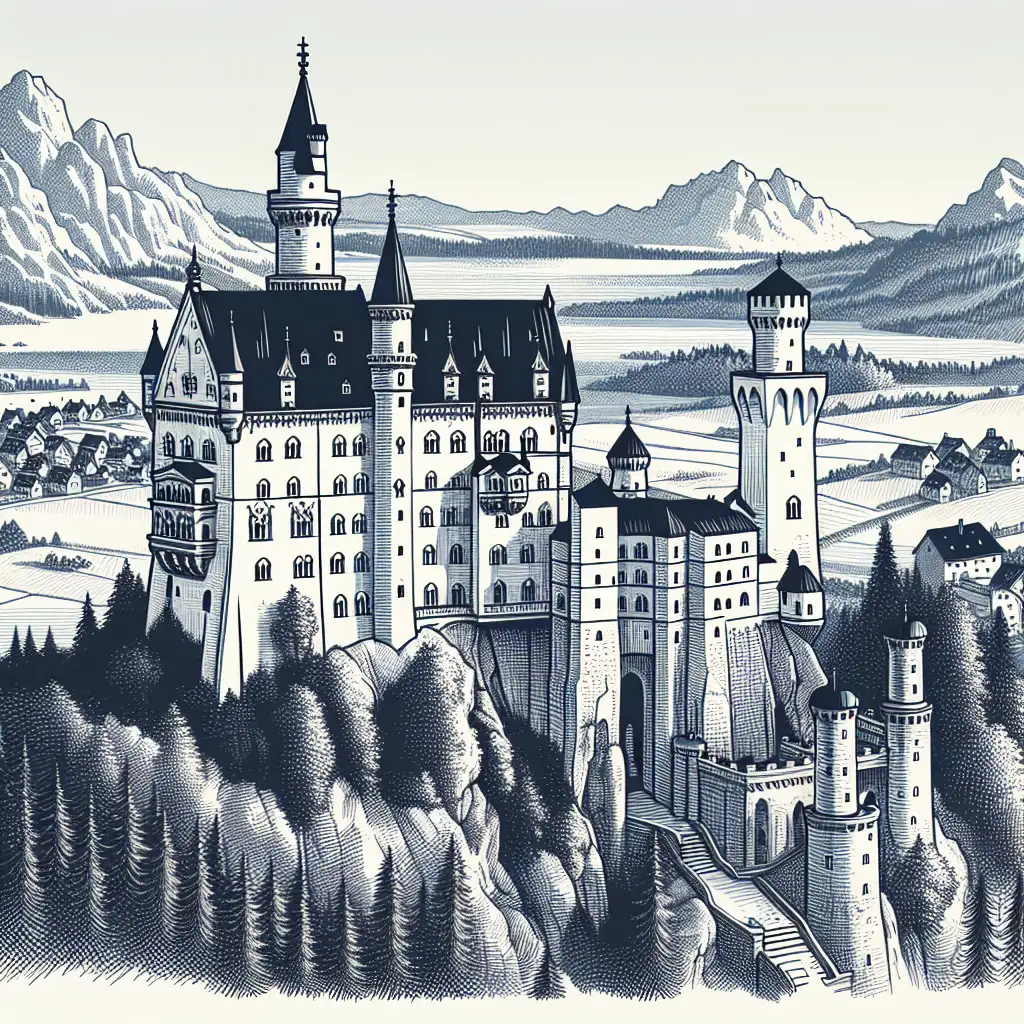 Wat maakt het Neuschwanstein-kasteel beroemd in München?