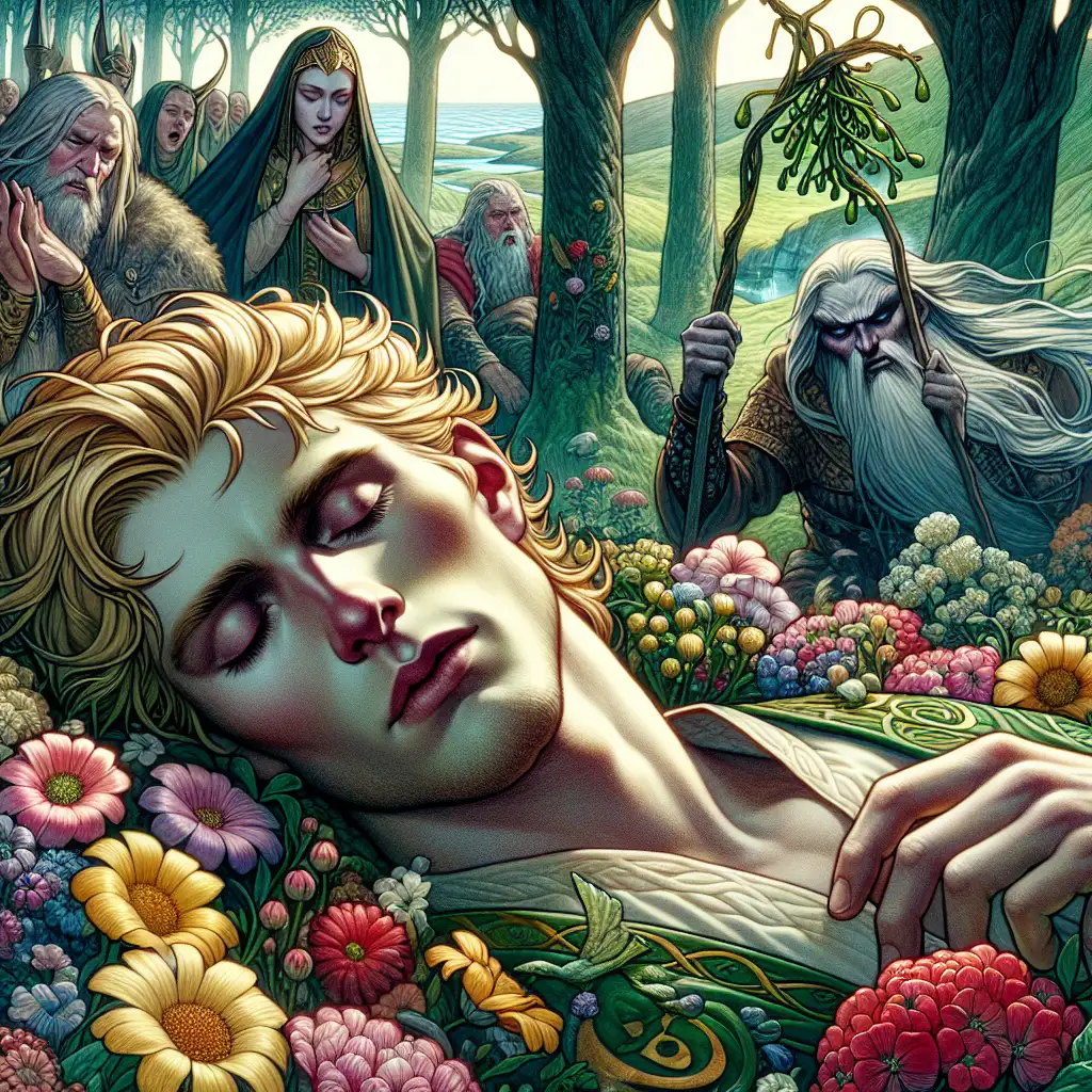 Wat symboliseerde de dood van Balder in de mythologie?