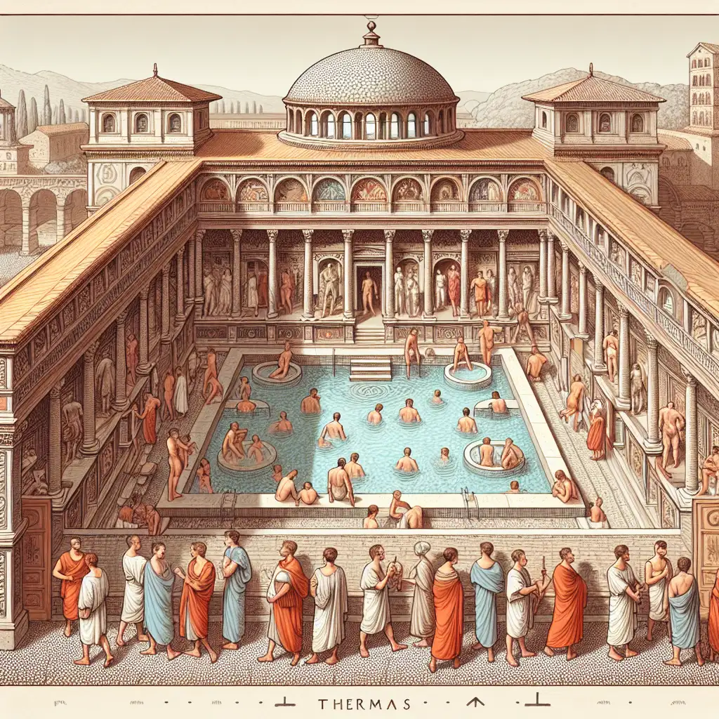Wat waren de Romeinse thermen en hun betekenis?