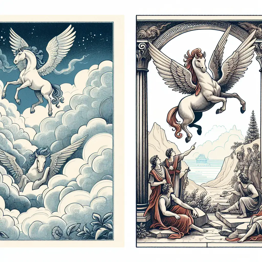 Wat was de rol van Pegasus in de Griekse mythologie?