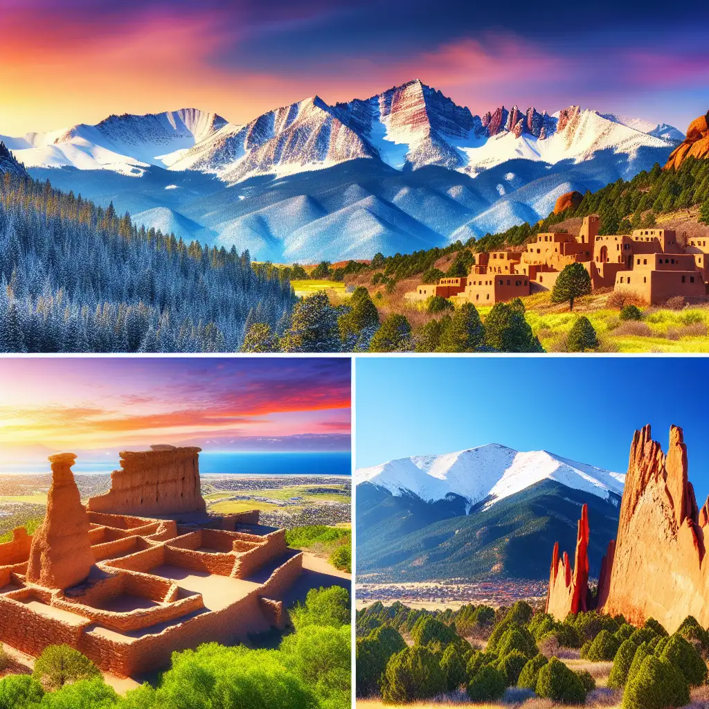 Wat zijn de top 3 bezienswaardigheden in Colorado?