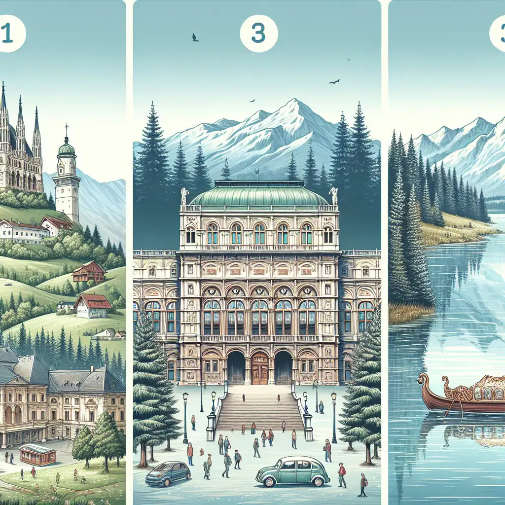 Wat zijn de top 3 bezienswaardigheden in Oostenrijk?