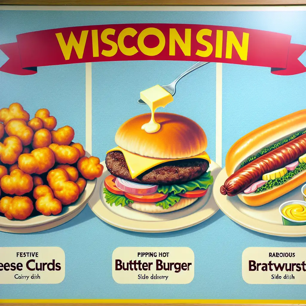 Wat zijn de top 3 culinaire specialiteiten in Wisconsin?