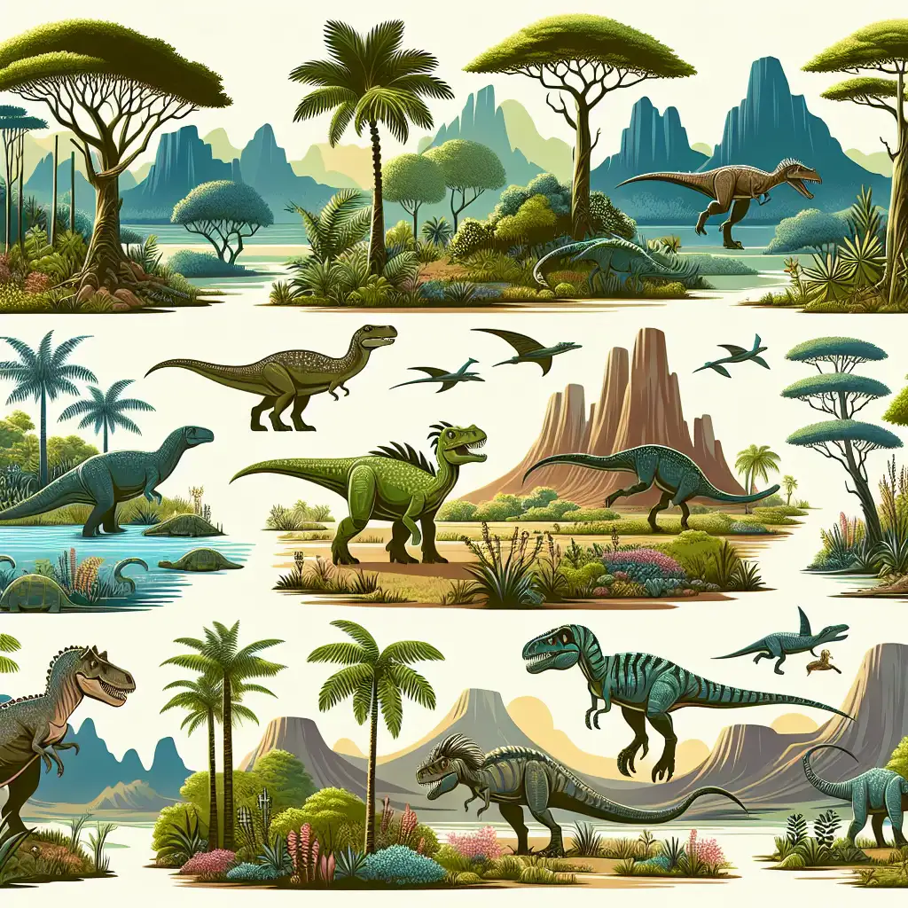 Welke ecosystemen domineerden dinosaurussen in hun tijd?