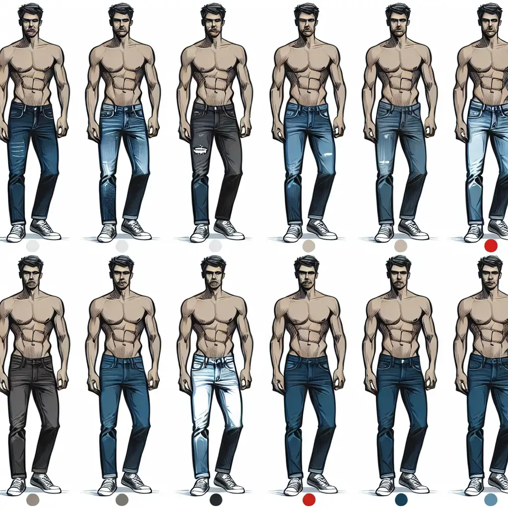 Welke jeans bij welk figuur man? Ontdek jouw perfecte pasvorm!